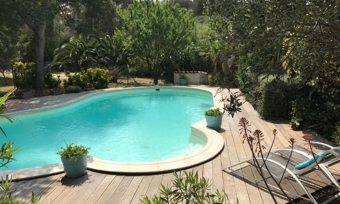 Giens Apartamento | Rez de jardin villa Presqu'ile de Giens