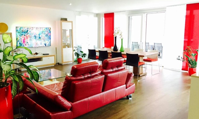 Petershausen-West Apartamento | Rhein Melodie riverview luxury
