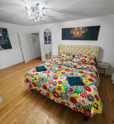 Neuendorf Apartamento | RheinOase mit Garten für Familien & Gruppen