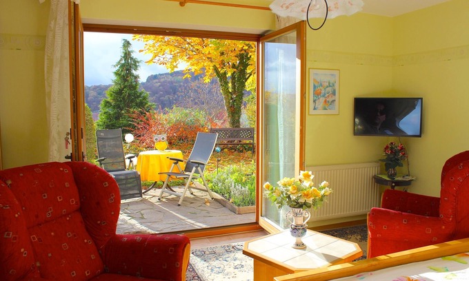 Bad Bocklet Apartamento | Rhön vacation apartment (55sqm) on the first floor (handicapped accessible)