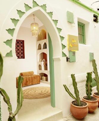 Medina of Tangier Casa | Riad Dar Lyabaïana privatisé, climatisé, hammam ,vue mer