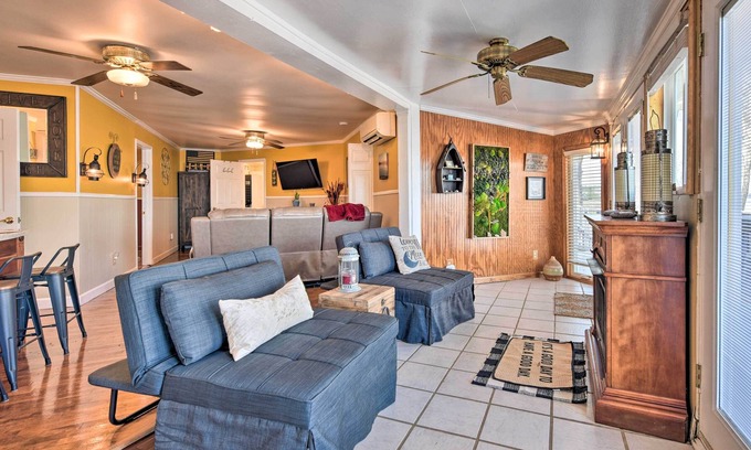 Ridgeway Cabaña | Ridgeway Lake House Rental w/ Boat Dock!