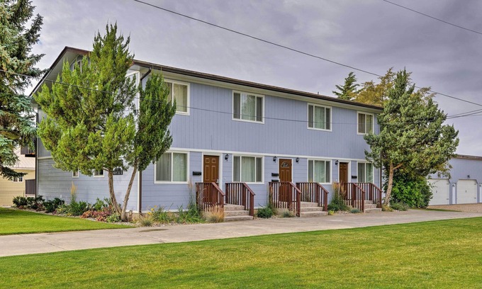 Rigby Apartamento | ¡NUEVO! Cosy Apt w / Deck - ¡15 millas de Idaho Falls!