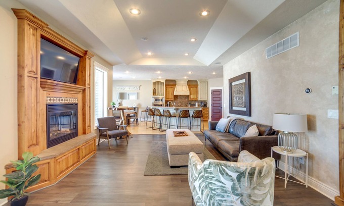 Rigby Casa | Rigby Home w/ Game Room & Fire Pit