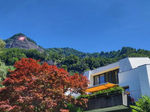 Vitznau Apartamento | Rigi Paradise in Vitznau, Lake access, Ferry Terminal, Rigibahn, Restaurants all 2 minutes walking distance
