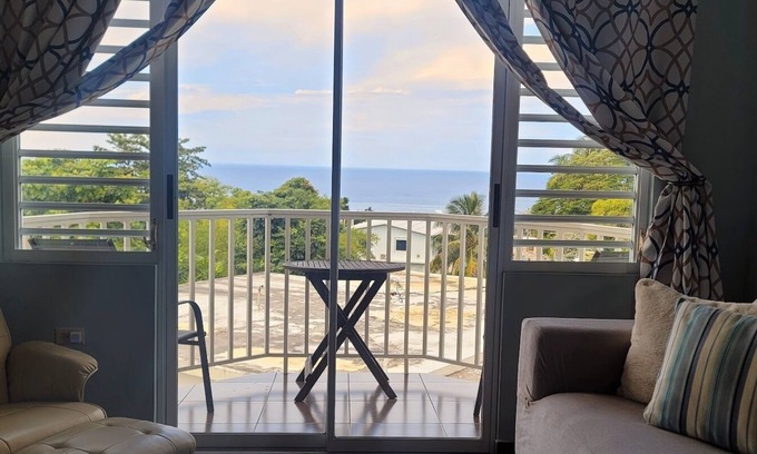 Puntas Apartamento | 🌅 Rincon Oceanview Escape – Surf, Sunsets & Charm | 1 Bed: WaveView Rentals