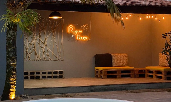 Itaipuacu Casa | RiqueHouse Hidro Piscina a 500m da praia