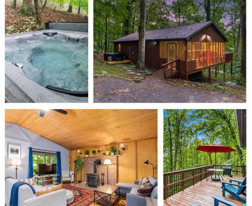 Great Cacapon Casa | River Cabin w Great Views, Screened Porch & Fire Pit
