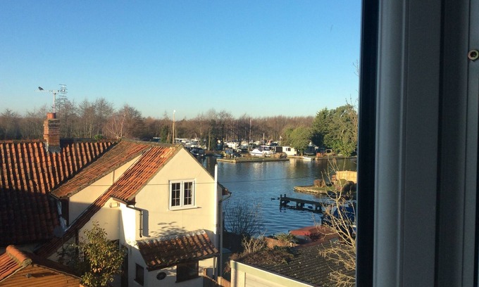 Horning Apartamento | Apartamento con vistas al río Norfolk Broads