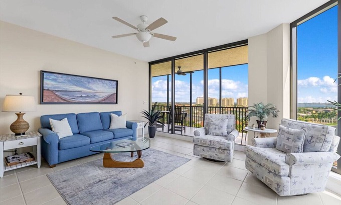 Cape Harbour Condominio | River View Retreat | Panoramic Gulf View 3/2 Condo