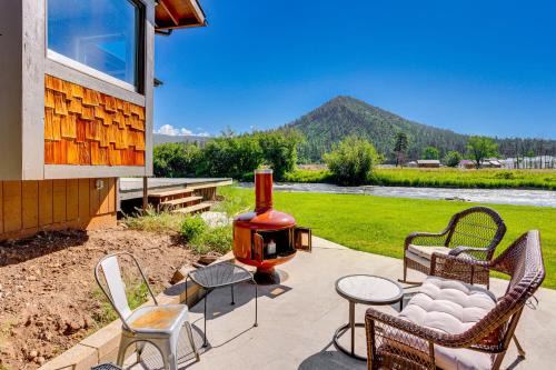 Bayfield Casa | Riverfront Bayfield Home with Deck and Gas Grill