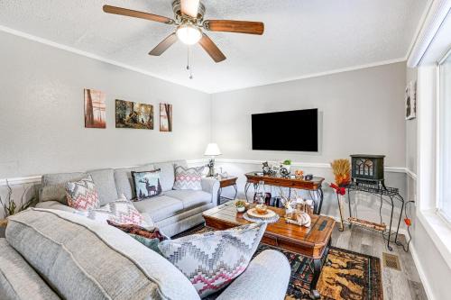 Tuckasegee Casa | Riverfront Cabin with Mtn Views in Tuckasegee!