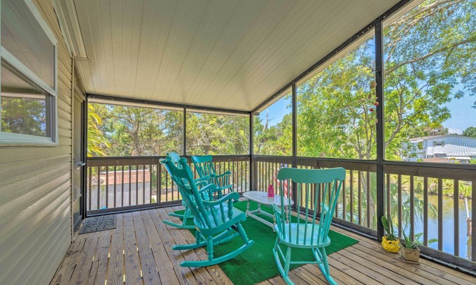 Weeki Wachee Gardens Casa | Riverfront Home w/ Kayaks and Gulf access