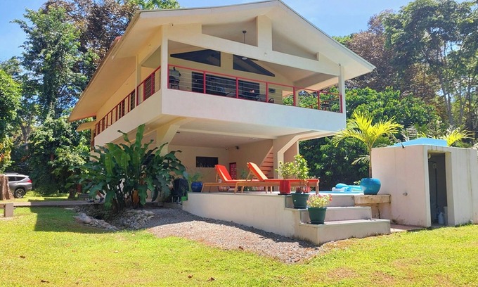 Cahuita Casa | Riverfront property with private pool, close to pristine beaches. Bird watching