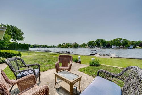 McHenry Casa | Riverfront Retreat with Dock and Kayaks in McHenry