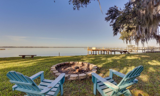St. Augustine Cabaña | ¡NUEVO! Chic Riverfront Retreat, 0. 5Mi al lanzamiento del barco