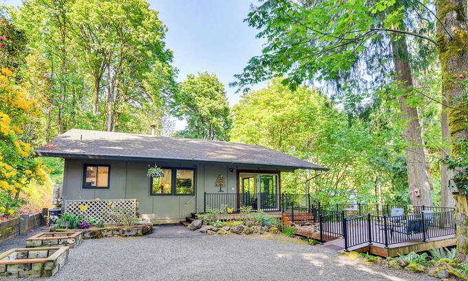 Woodland Cabina | Riverfront Woodland Cabin: Wooded & Forested Views