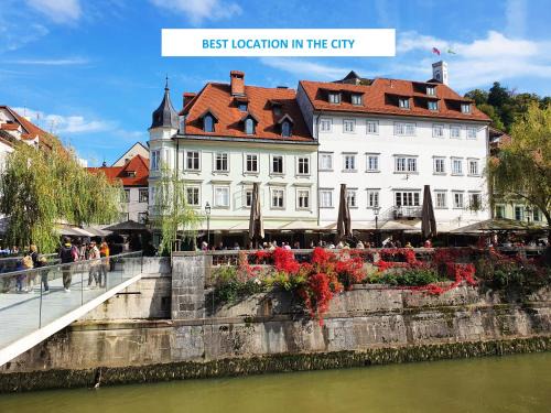 Ljubljana Old Town Apartamento | Riverside Elegance