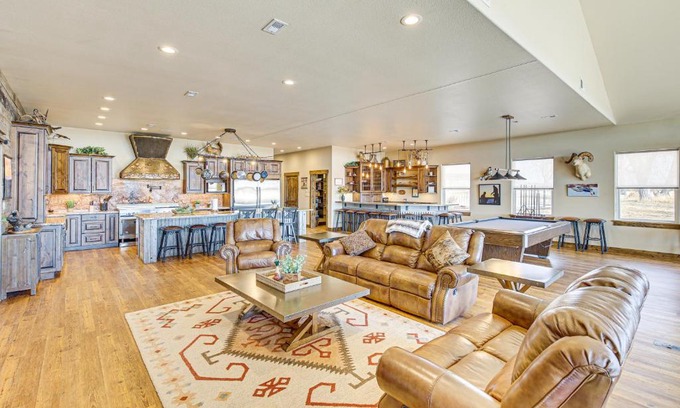 Bridgeport Casa | Riverside Retreat in Bridgeport with Game Room!