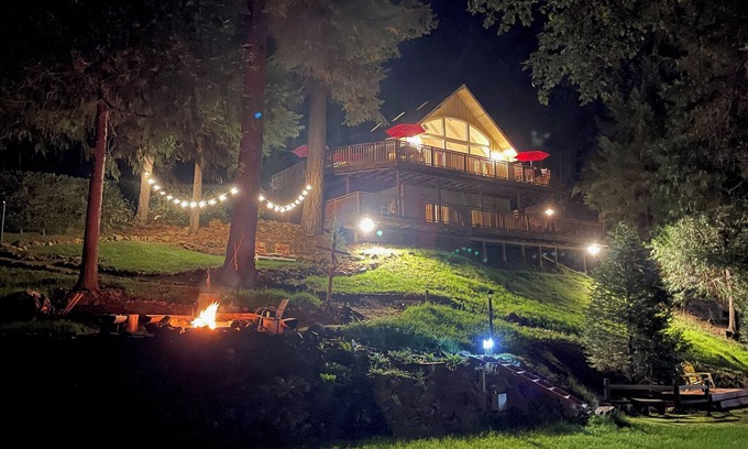 Glencoe Cabina | Riversong - Private Riverfront Retreat on 5 acres. Pet-Friendly Upgraded Cabin