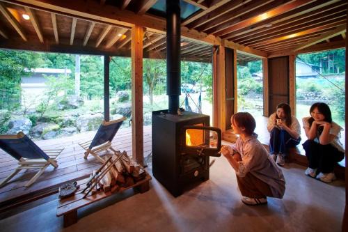 Ikeda Casa | Riverwood Stay -A lodge of forest, water and bonfi - Vacation STAY 05128v