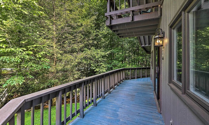 Roan Mountain Cabina | Roan Mountain Creekside Cabin: Hike & Fish!