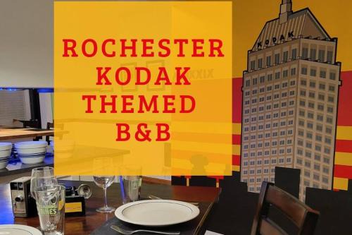 Downtown Rochester Apartamento | Rochester Kodak Themed 2 Bedroom Apt With Parking