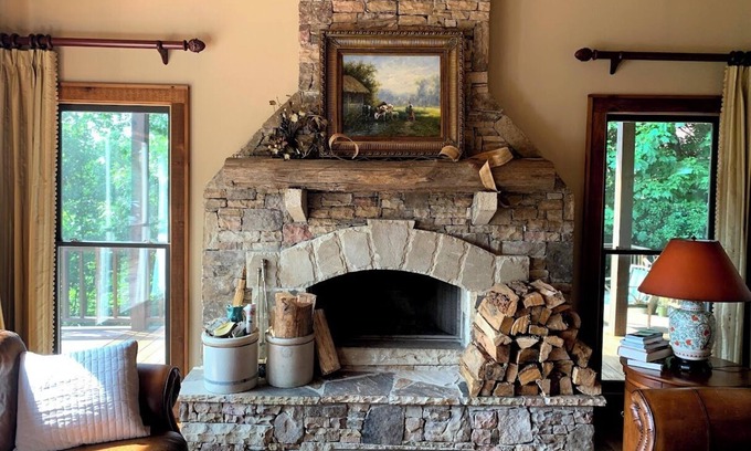 Hiawassee Chalet De Esquí | Rock Crevice; 3-bedroom chalet on Hiawassee Mountaintop