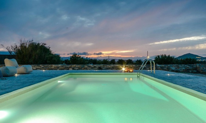 Naxos Villa | Rocks Naxian Villa With Private Pool