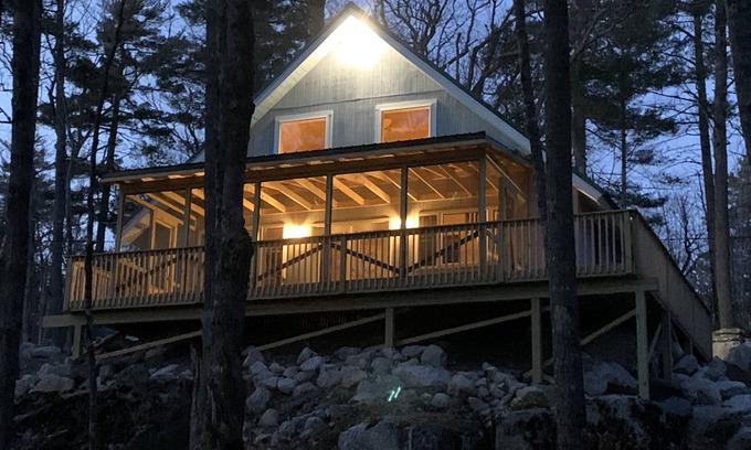 Orland Chalet De Esquí | Rocky Haven: tranquila cabaña junto al lago cerca de Acadia