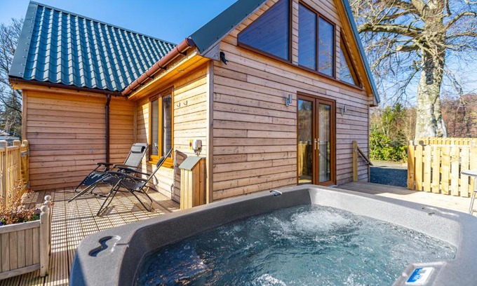 Blairgowrie Chalet De Esquí | Roe Deer Lodge with Hot Tub