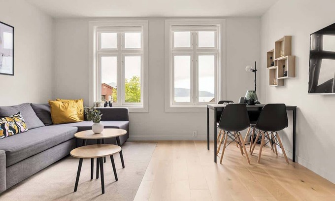 Sandviken Apartamento | Rolige Omgivelser & Enkel Innsjekking I NY i 2023