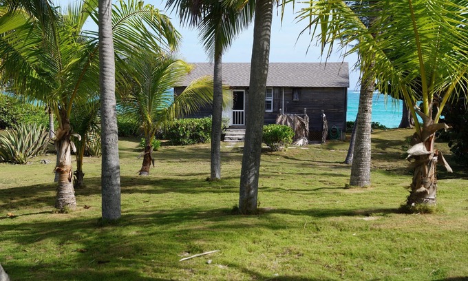 Double Bay Cabaña | Cabaña romántica directamente en la playa privada de Double Bay, Bahamas, "Senza Nome"