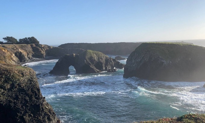 Mendocino Cabaña | Romántico Mendocino Garden Cottage - 4 minutos del océano