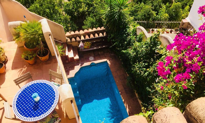 El Valle Casa | Casa morisca, piscina, wifi, vistas y terrazas - Valle de Lecrín, sur de Granada