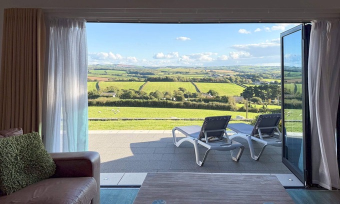 Marhamchurch Apartamento | Apartamento romántico cerca de Bude, Cornwall