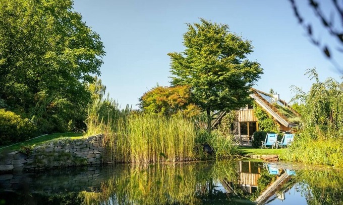 Sankt Corona am Wechsel Apartamento | Romantisches Holzhaus mit Schwimmteich, Direkt an Kinderskipiste