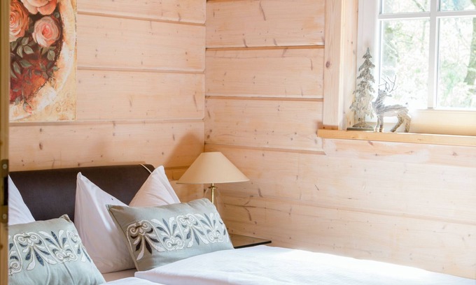 Helmbrechts Apartamento | Lodge de caza romántico con sauna en el parque natural