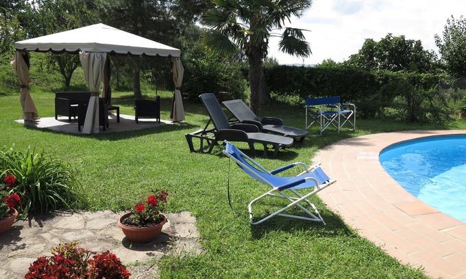 Sacrofano Cama Y Desayuno | ROMA - BiancoCancello Apartamento en Sacrofano - Sala de Eleonora