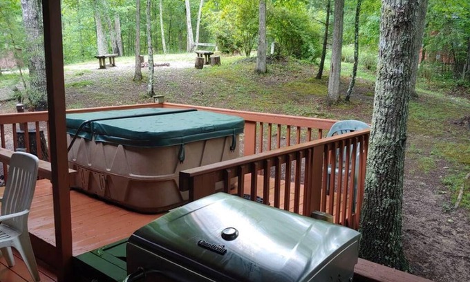Zoe Cabina | Ron's Big House is a beautiful 4-bedroom cabin in Cliffview Resort with Wi-FI.