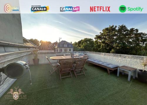 Senlis Apartamento | ROOFTOP - COSY FLAT Centre Senlis