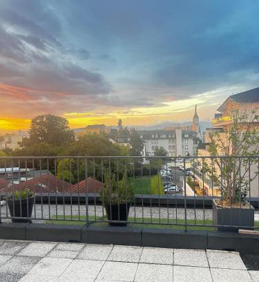Dufau-Tourasse Apartamento | Rooftop panoramique avec vue sur les Pyrenees