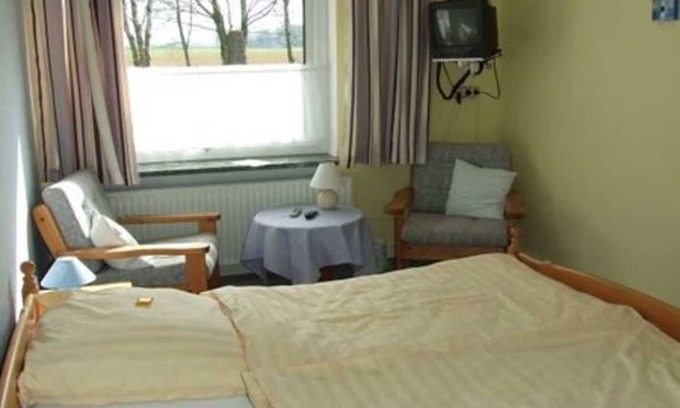 Friedrichskoog Cama Y Desayuno | Habitación 1 Habitación Doble - Pension Bed & Breakfast detrás del dique del Mar del Norte