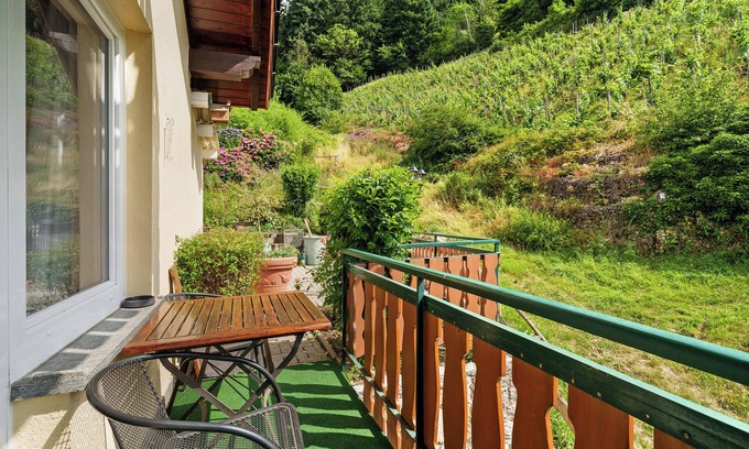 Glottertal Apartamento | Habitación '5' con vistas a la montaña, terraza compartida y Wi-Fi