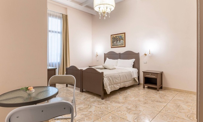Licata Apartamento | Habitación 'Al Duomo - Camera Doppia' con terraza compartida, Wi-Fi y aire acondicionado.