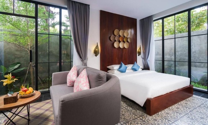 Wat Bo Area Casa | Room-deluxe Double Room With Patio or Ba