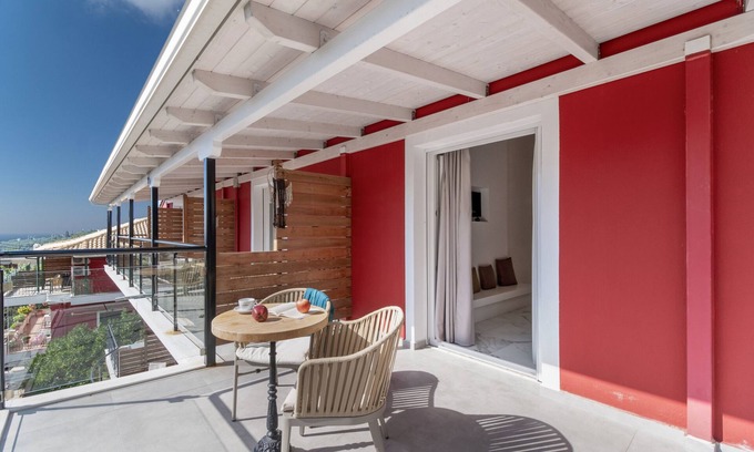Anthousa Apartamento | Habitación 'Deluxe Loft - A' con terraza compartida, Wi-Fi y aire acondicionado