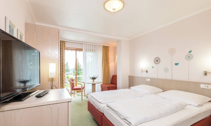 Gailingen Apartamento | Room 'Doppelzimmer 2' with Mountain View, Private Terrace and Wi-Fi