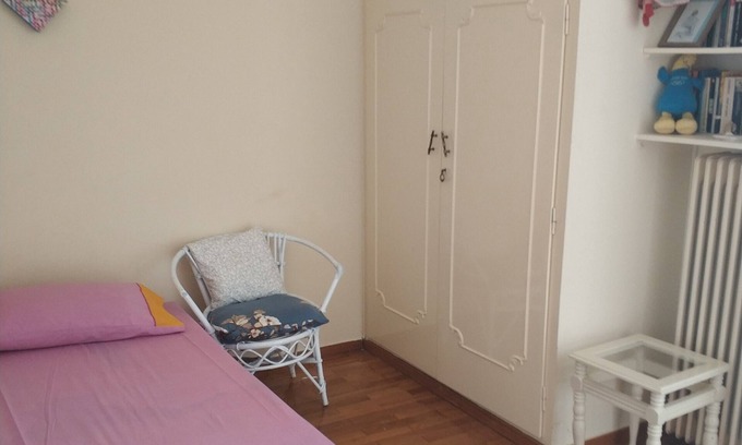 Nea Smirni Casa | Habitación para una individual con balcón en Nea Smyrni, Atenas Riviera
