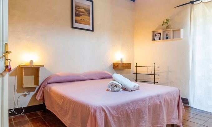 Gavorrano Apartamento | Habitación 'Ghianda' con Jardín Compartido, Balcón y Wi-Fi